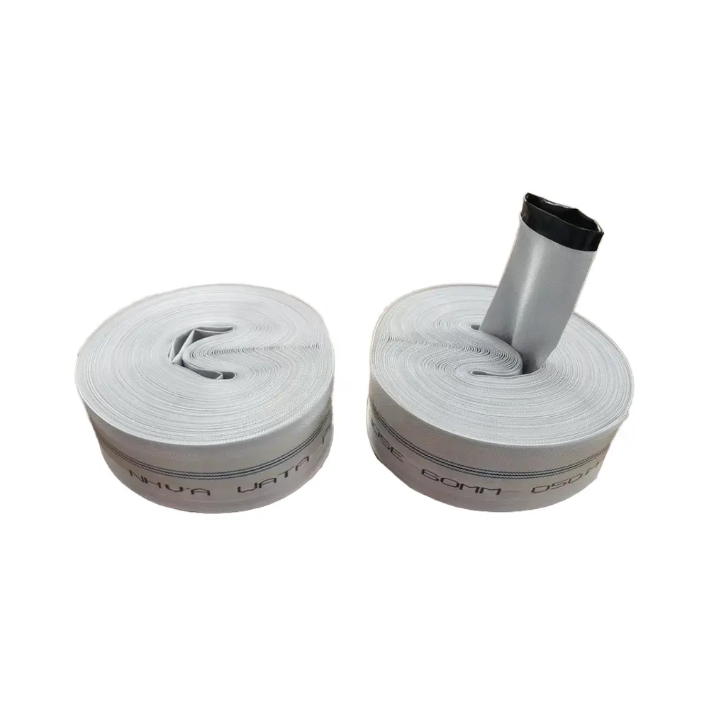 包头排涝涤纶编织水带